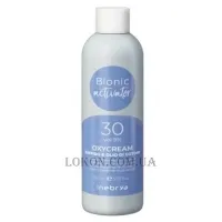 INEBRYA Bionic Oxycream Zaffiro-Collagene 30 vol - Крем-окислювач сапфір-колаген 9%
