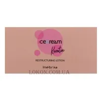 INEBRYA Ice Cream Keratin Restructuring Lotion - Лосьйон для волосся з кератином