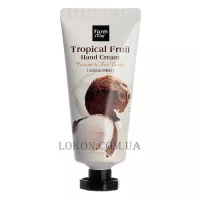 FARMSTAY Tropical Fruit Hand Cream Coconut Shea Butter - Крем для рук з екстрактом кокосу