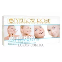 YELLOW ROSE Whitening Face Treatment Kit - Набір засобів для освітлюючої терапії обличчя