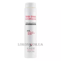 KROM Tea Tree Conditioner - Очищуючий кондиціонер з олією чайного дерева, евкаліпту та ментолом