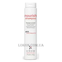 KROM Nourish Shampoo - Живильний шампунь з олією солодкого мигдалю