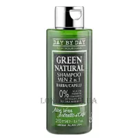 GESTIL Alan Jey Green Natural Shampoo 2in1 - Шампунь чоловічий 2в1 для бороди та волосся