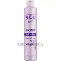 YOU LOOK Professional Pink Shine Shampoo - Шампунь для нейтралізації жовто-помаранчевих відтінків волосся