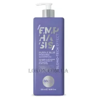 BBCOS Emphasis Blond-Tech Purple Blue Feeding Shampoo - Шампунь живильний з фіолетово-синім пігментом