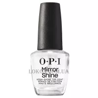 OPI Mirror Shine Top Coat - Топове покриття для надання діамантового блиску та захисту від вицвітання