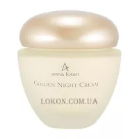 ANNA LOTAN Liquid Gold Golden Night Cream - Крем нічний «Золотий»