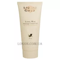 ANNA LOTAN Liquid Gold Long Way Massage Cream Oil - Крем масажний «Золотий»