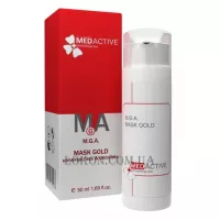 MEDACTIVE M.G.A. Mask Gold - Універсальна маска для обличчя та декольте