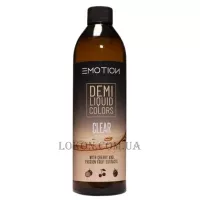 EMOTION Demi Liquid Colors Clear - Барвник рідкий прозорий гелевий