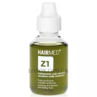 HAIRMED Z1 Purifying And Lenitive Anti-Itching Fluid - Заспокійливий флюїд від свербежу