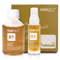 HAIRMED Kit Oli Purissimi - Набір для блиску волосся (шампунь B7 + олія O1)