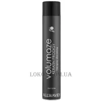 ALLWAVES Volumaze Keratin Prodigy Hair Spray Ultra Strong - Лак з кератином для надання об'єму