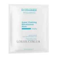 Dr.SCHRAMMEK Vitality Super Vitalizing Biocellulose Mask - Біоцелюлозна регенеруюча патч-маска