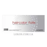 SCRUPLES Haircolor Foils 10 x 4 - Фольга для знебарвлення волосся