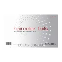 SCRUPLES Haircolor Foils 10 x 6 - Фольга для знебарвлення волосся