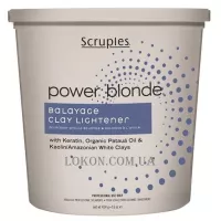 SCRUPLES Power Blonde Balayage Clay Lightener - Освітлювач на глиняній основі