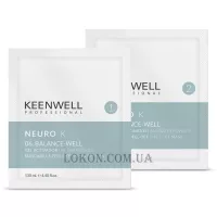 KEENWELL Neuro-K Peel-Off Mask 06. Balance-Well - Балансуюча себорегулююча альгінатна маска для жирної та комбінованої шкіри № 06