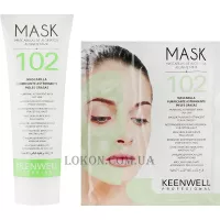 KEENWELL Alginate Mask № 102 - Очищуюча альгінатна маска для жирної шкіри №102