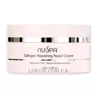 BINGO Nuspa Collagen Repairing Facial Cream - Крем для обличчя та декольте з колагеном