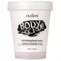 BINGO Nuspa Body Scrub Camellia - Крем-скраб для тіла з екстрактом квітів камелії