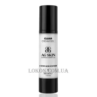 AG SKIN 3 Step Acid System for Acne Clear Gel Cream - Крем-гель з азелогліцином та саліциловою кислотою
