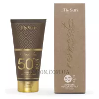 MYSUN Respect Global Sun Defense SPF50 - Сонцезахисний крем для обличчя і тіла SPF-50