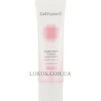 CELL FUSION C Toning Sunscreen 100 SPF50+ - Сонцезахисний крем для зрілої шкіри