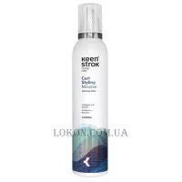 KEEN STROK Curl Styling Mousse - Мус для фіксації та зволоження кучерявого волосся