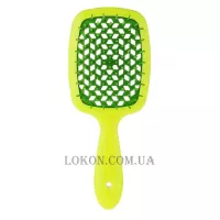 JANEKE Superbrush - Щітка для волосся, лимонна із зеленим