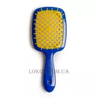 JANEKE Superbrush - Щітка для волосся, синя з жовтим