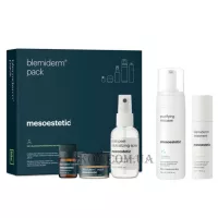 MESOESTETIC Blemiderm Pack - Професійний набір для лікування акне 