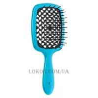 JANEKE Superbrush Small - Щітка для волосся, блакитна з чорним
