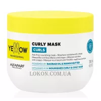 YELLOW Curls Curly Mask - Інтенсивно зволожуюча маска для кучерявого волосся