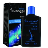TRICHODERM Black Men Shampoo - Зміцнюючий шампунь для чоловіків проти випадіння волосся