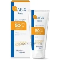 BIOGENA TAE-X Rose SPF50+ - Сонцезахисний крем для гіперчутливої шкіри, при куперозі і розацеа