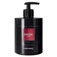 LOTHMANN Mask Color Addict Mask Rubis - Відновлююча маска для волосся «Червоний»