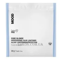 MOOD Pure Blonde Blue Lightener - Синя пудра для знебарвлення волосся