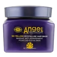 ANGEL Professional No Yellow Crystalline Hair Mask - Маска для нейтралізації жовтого пігменту