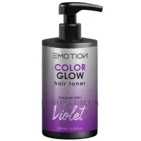 EMOTION Color Glow Violet - Тонер для волосся 