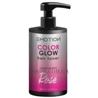 EMOTION Color Glow Rose - Тонер для волосся 
