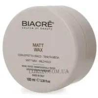 BIACRE Matt Wax - Матовий віск