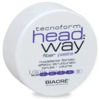 BIACRE Tecno Form Head Way Fiber Paste - Моделююча волокниста паста для волосся