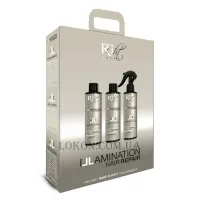 RIGHT COLOR Illamination Hair Repair - Набір для ламінування волосся (3*250 мл)