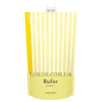 LEBEL Rufor N1 - Крем для випрямлення крок1