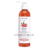 T-LAB Organic Castor Moisture Retention Shampoo - Зміцнювальний шампунь для тонкого та ослабленого волосся