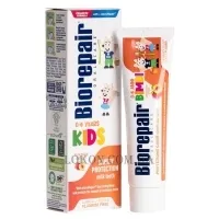 BIOREPAIR Kids Рeach Toothpaste - Дитяча зубна паста «Веселе мишеня» персик від 0 до 6 років