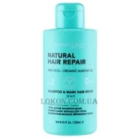 SOMNIS & HAIR Natural Shampoo & Mask Hair Repair - Шампунь і маска 2 в 1 для відновлення волосся