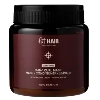 FUT HAIR Curly Code 3 in 1 Curl Mask - Живильна комбі-маска 3-в-1 для кучерявого волосся