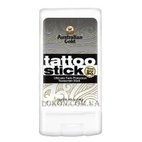 AUSTRALIAN GOLD Tattoo Stick SPF50 - Сонцезахисний стік для захисту татуювань і родимок SPF-50